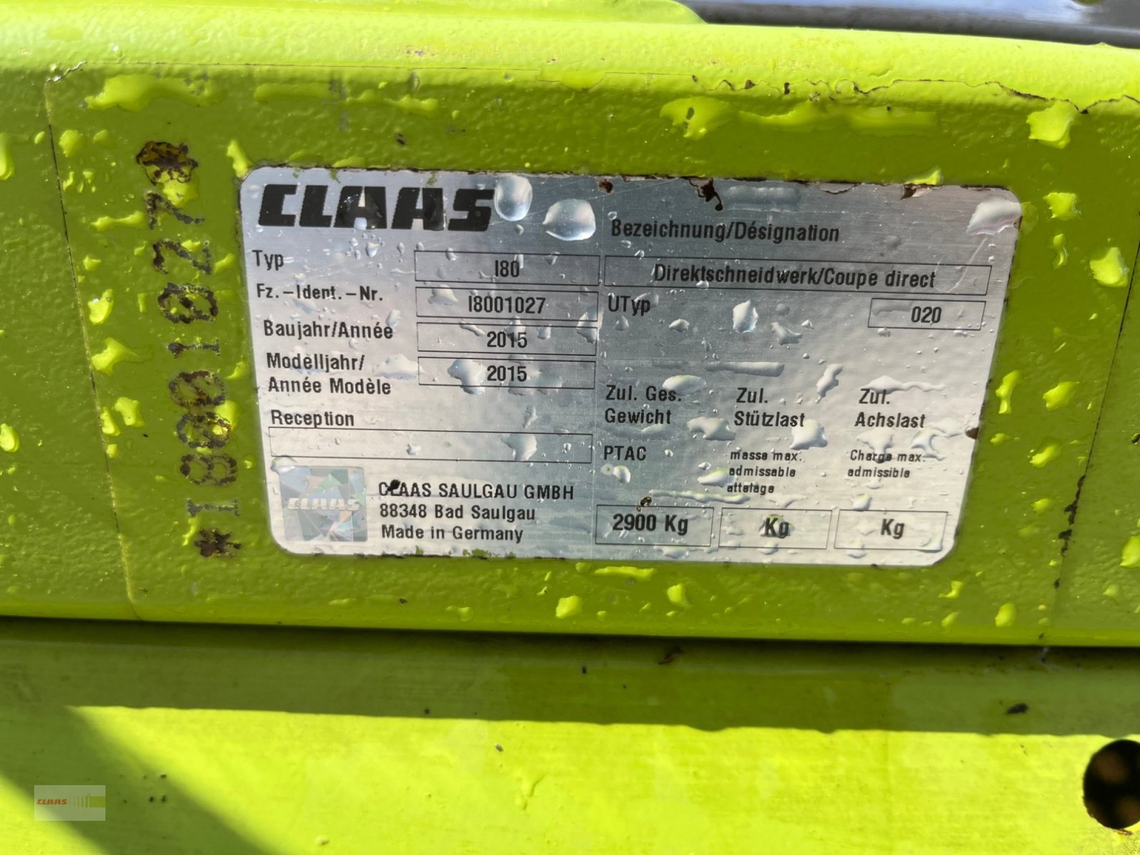 GPS-Schneidwerk des Typs CLAAS Direct Disc 600, Gebrauchtmaschine in Langenau (Bild 13)