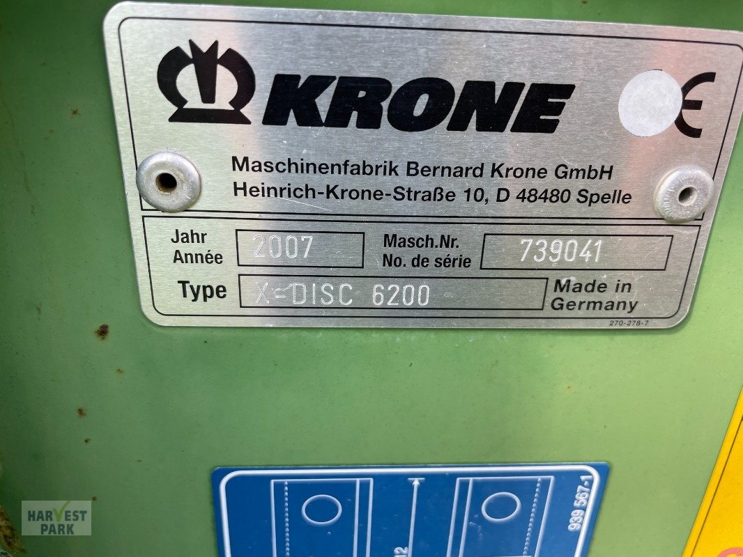 GPS Schneidwerk типа Krone X Disc 6200, Gebrauchtmaschine в Emsbüren (Фотография 2)