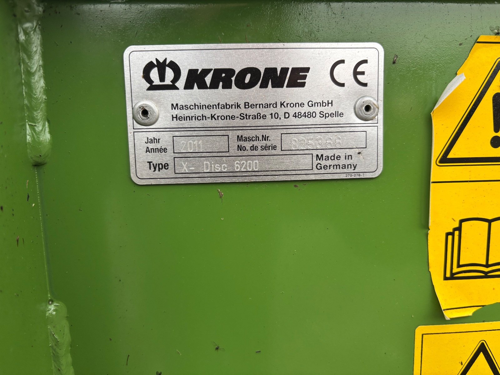 GPS-Schneidwerk of the type Krone X-Disc 6200, Gebrauchtmaschine in Mallersdorf - Pfaffenberg (Picture 5)