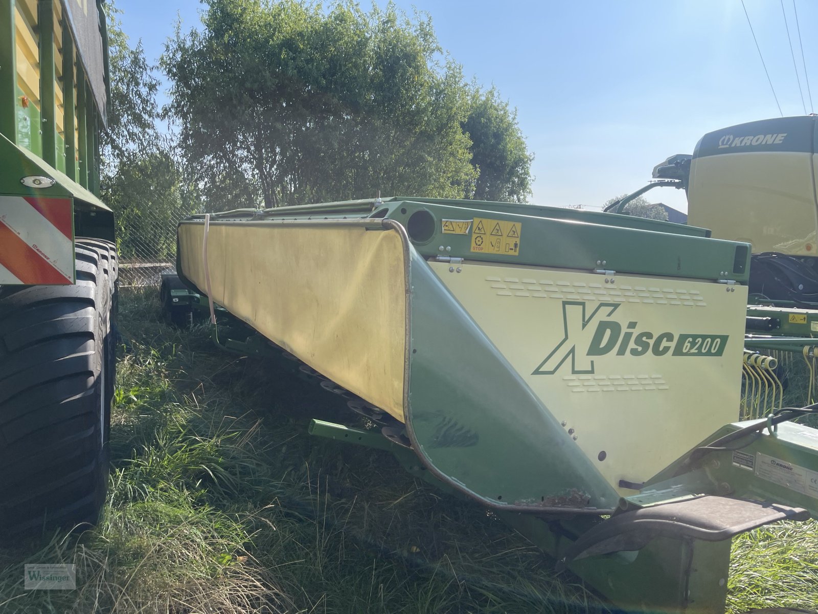 GPS-Schneidwerk des Typs Krone X-Disc 6200, Gebrauchtmaschine in Thalmässing (Bild 4)