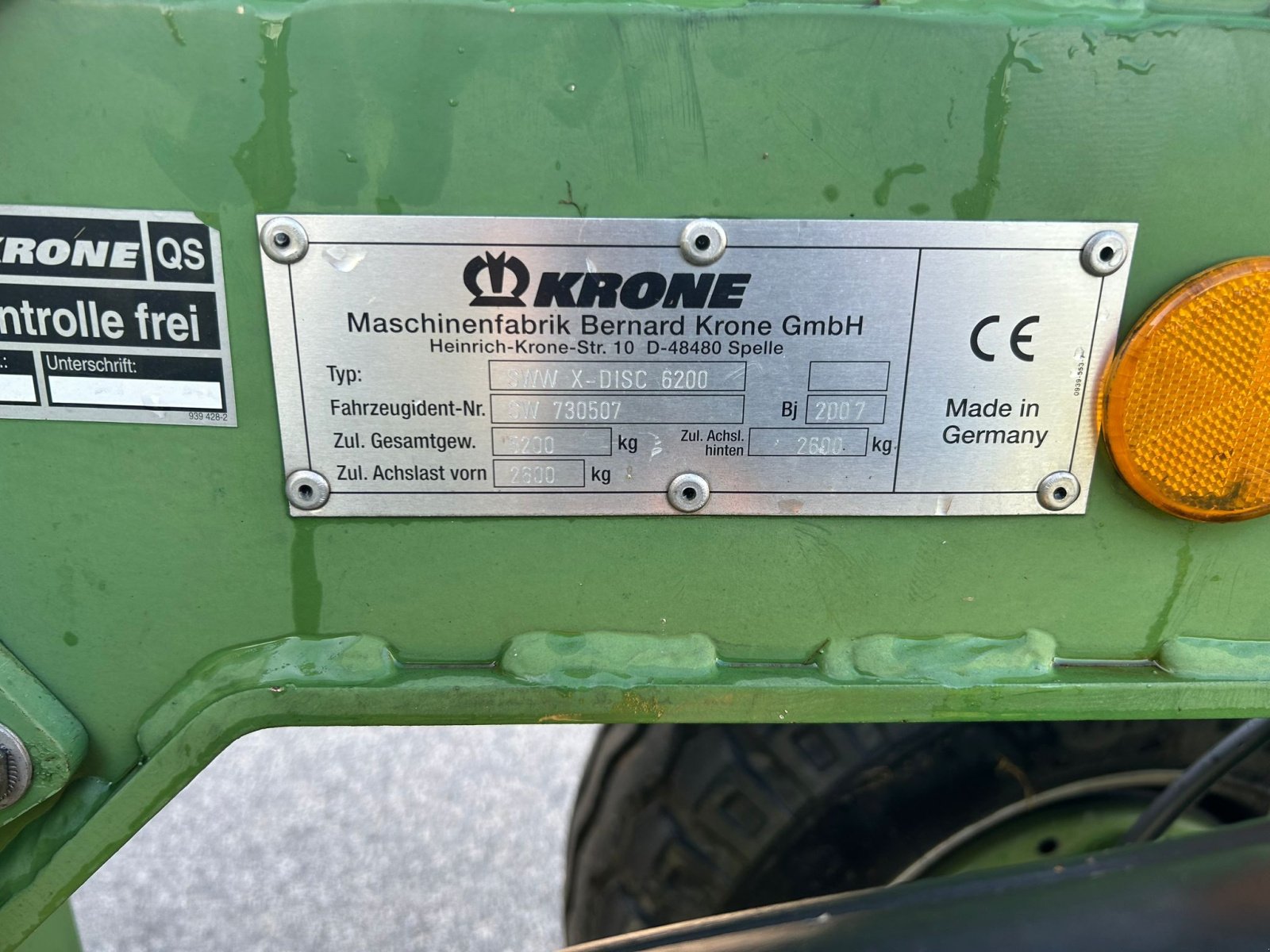 GPS-Schneidwerk del tipo Krone X-Disc 6200, Gebrauchtmaschine en Büchlberg (Imagen 6)