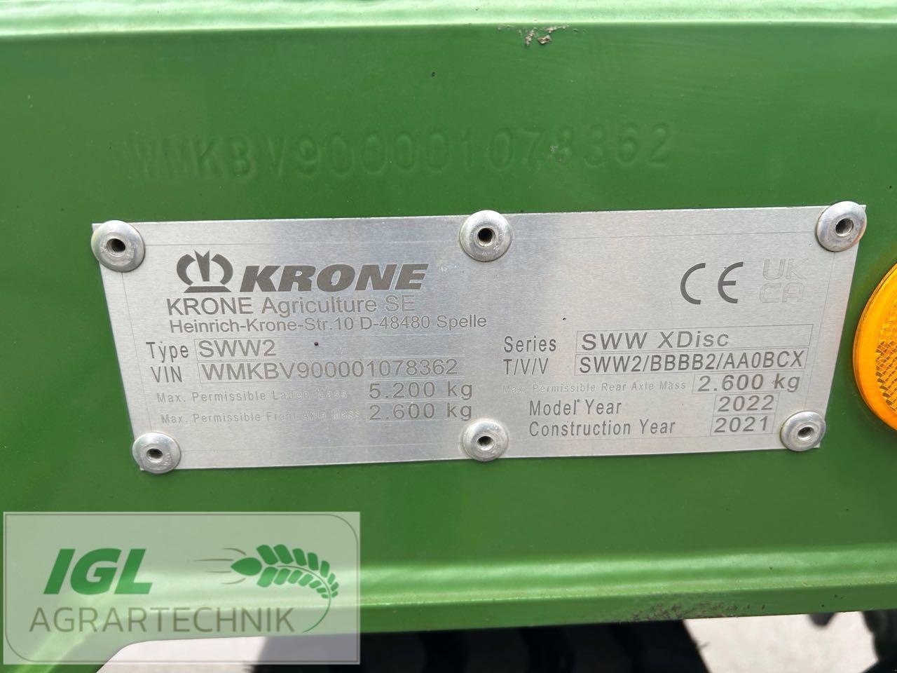 GPS-Schneidwerk typu Krone XDisc 620, Neumaschine v Nabburg (Obrázek 11)