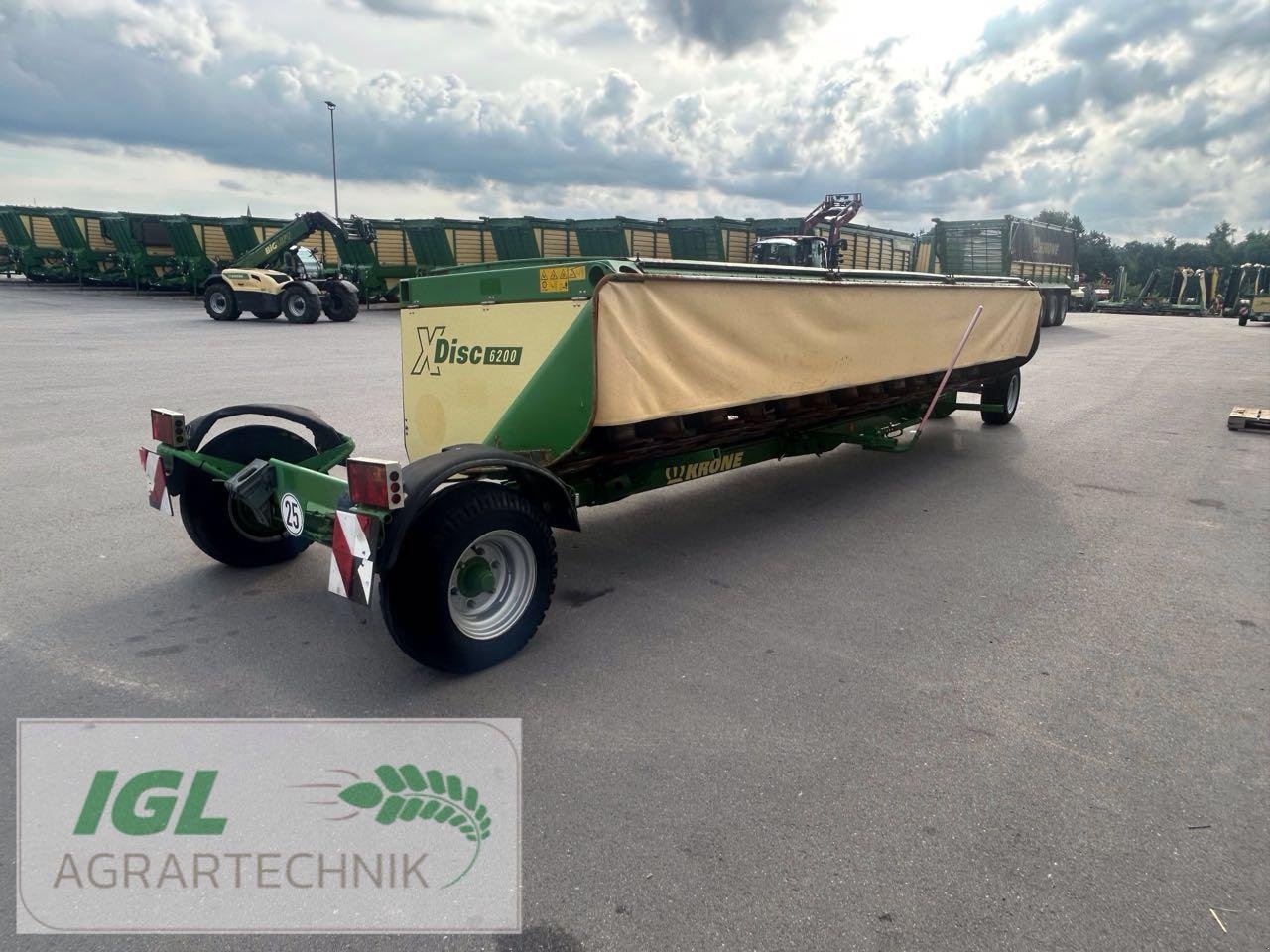 GPS-Schneidwerk des Typs Krone XDisc 6200, Gebrauchtmaschine in Nabburg (Bild 1)