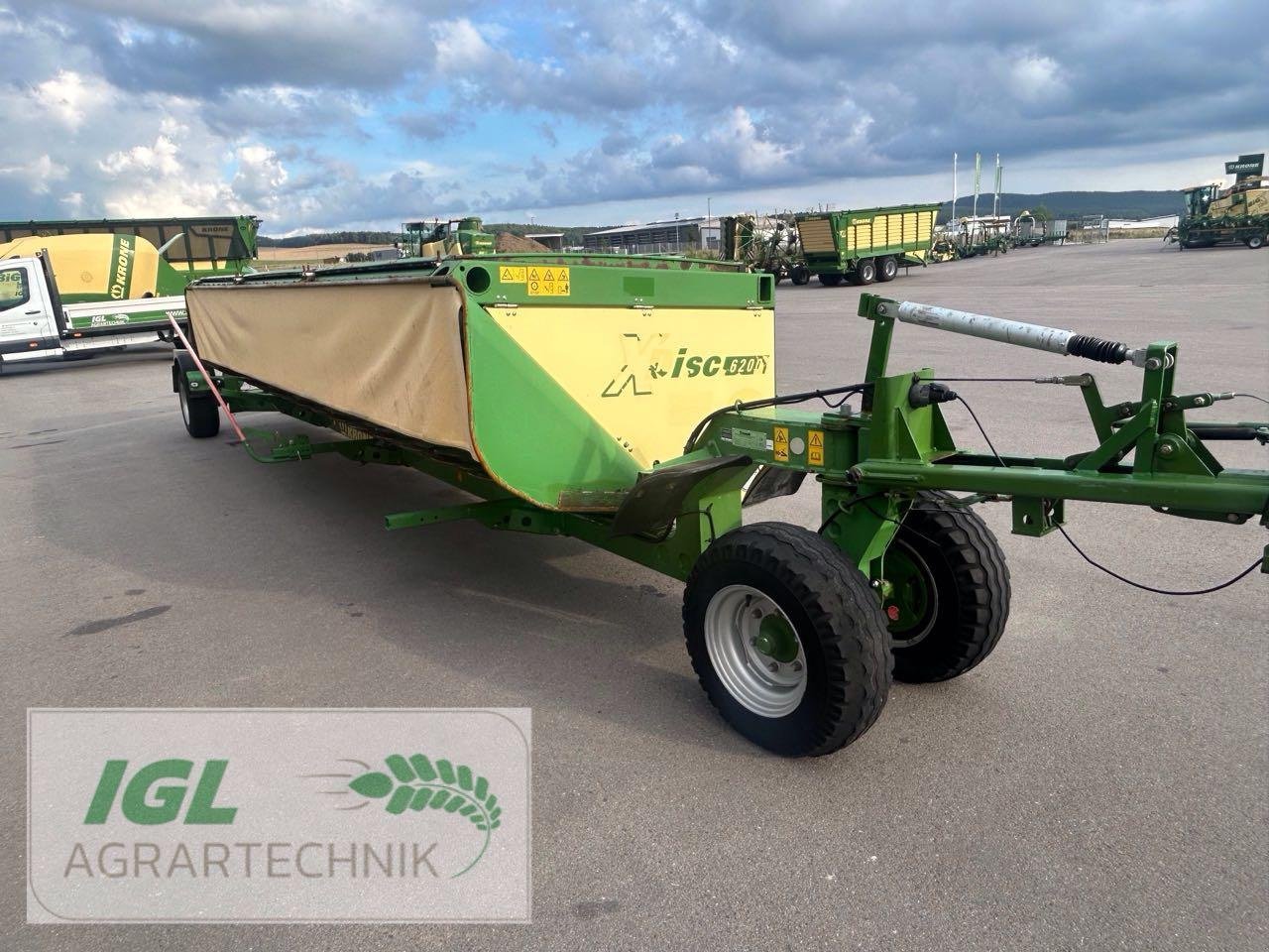 GPS-Schneidwerk des Typs Krone XDisc 6200, Gebrauchtmaschine in Nabburg (Bild 6)