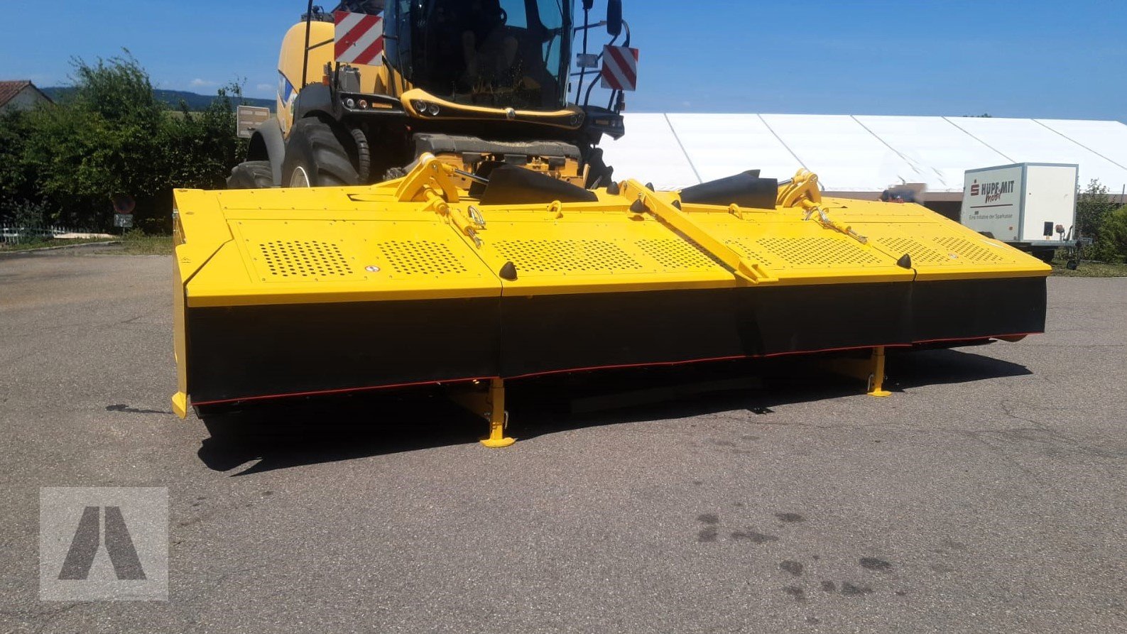 GPS-Schneidwerk des Typs Marangon Marangon 6.16 foldbar NEW HOLLAND klappbares GPS-Direktschneidwerk, Gebrauchtmaschine in Schwabmünchen (Bild 4)