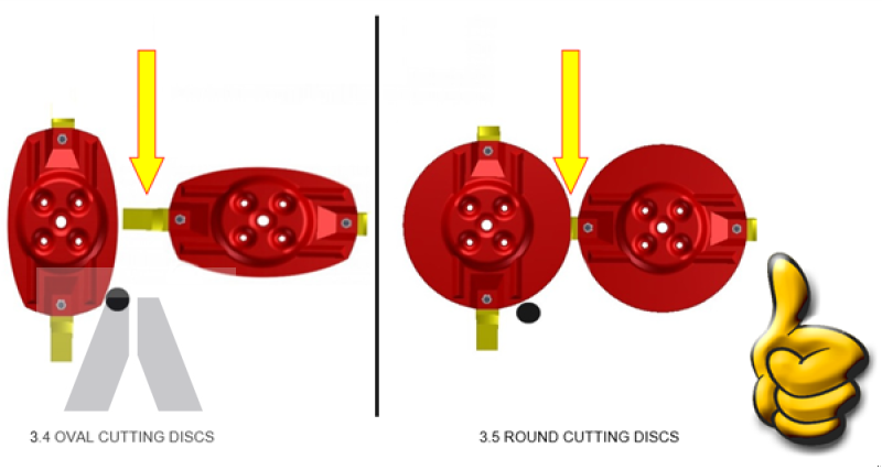 GPS-Schneidwerk des Typs Marangon MDR 6014 GPS-Direktschneidwerk f. Claas/JD/NH, Neumaschine in Lauterhofen (Bild 4)
