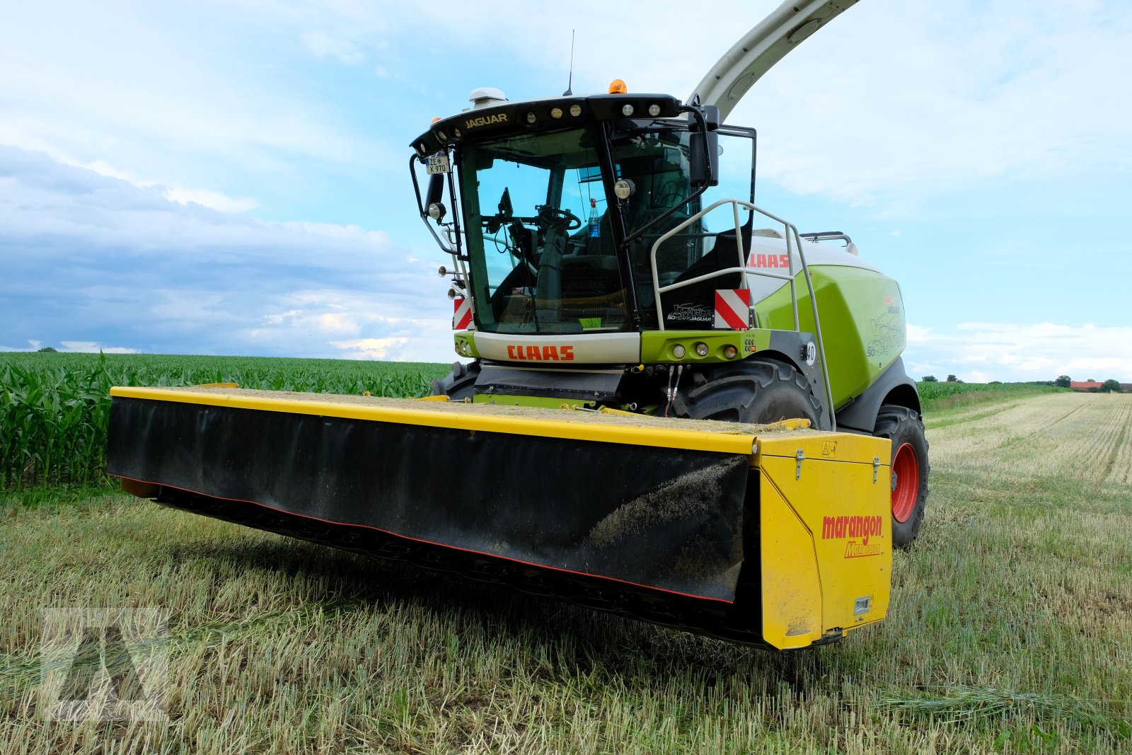 GPS-Schneidwerk des Typs Marangon MDR 6014 GPS-Direktschneidwerk f. Claas/JD/NH, Neumaschine in Lauterhofen (Bild 2)
