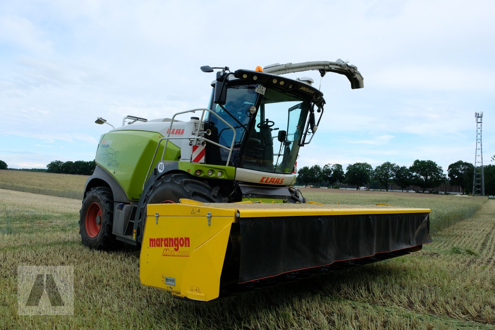 GPS-Schneidwerk des Typs Marangon MDR 6014 GPS-Direktschneidwerk f. Claas/JD/NH, Neumaschine in Lauterhofen (Bild 10)