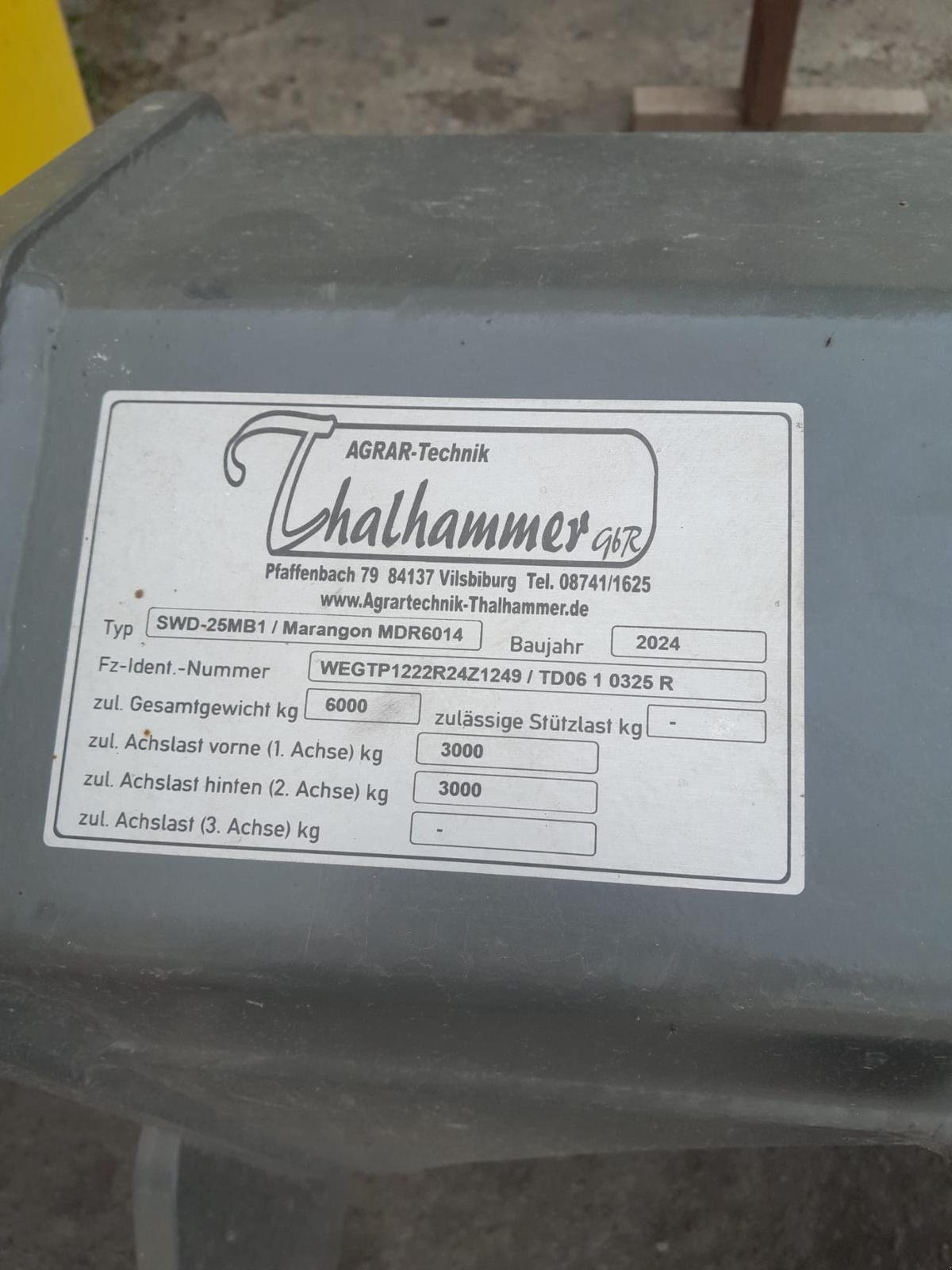 GPS-Schneidwerk от тип Marangon MDR 6014, Gebrauchtmaschine в Deining (Снимка 6)