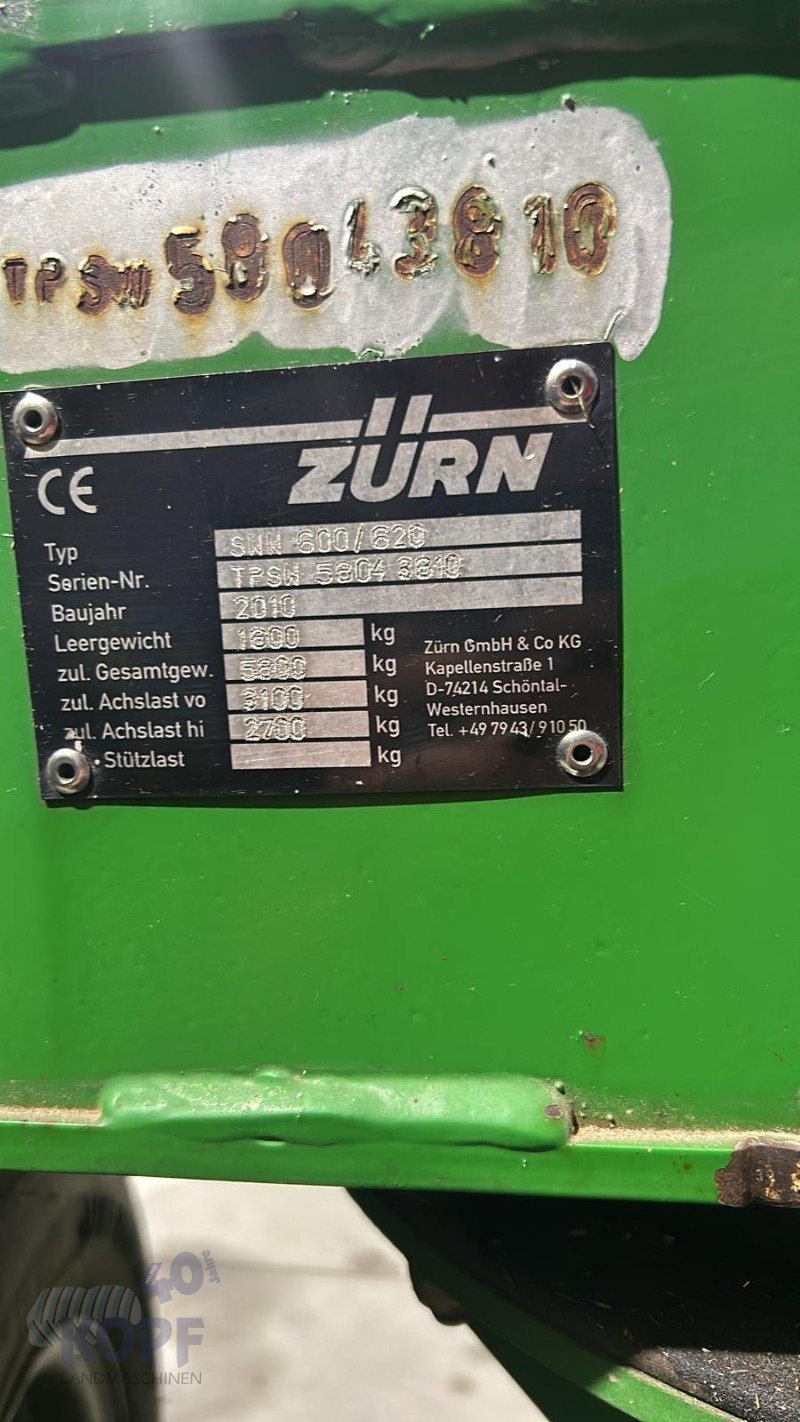 GPS-Schneidwerk tipa Zürn Profi Cut 620 passend an John Deere, Gebrauchtmaschine u Schutterzell (Slika 3)