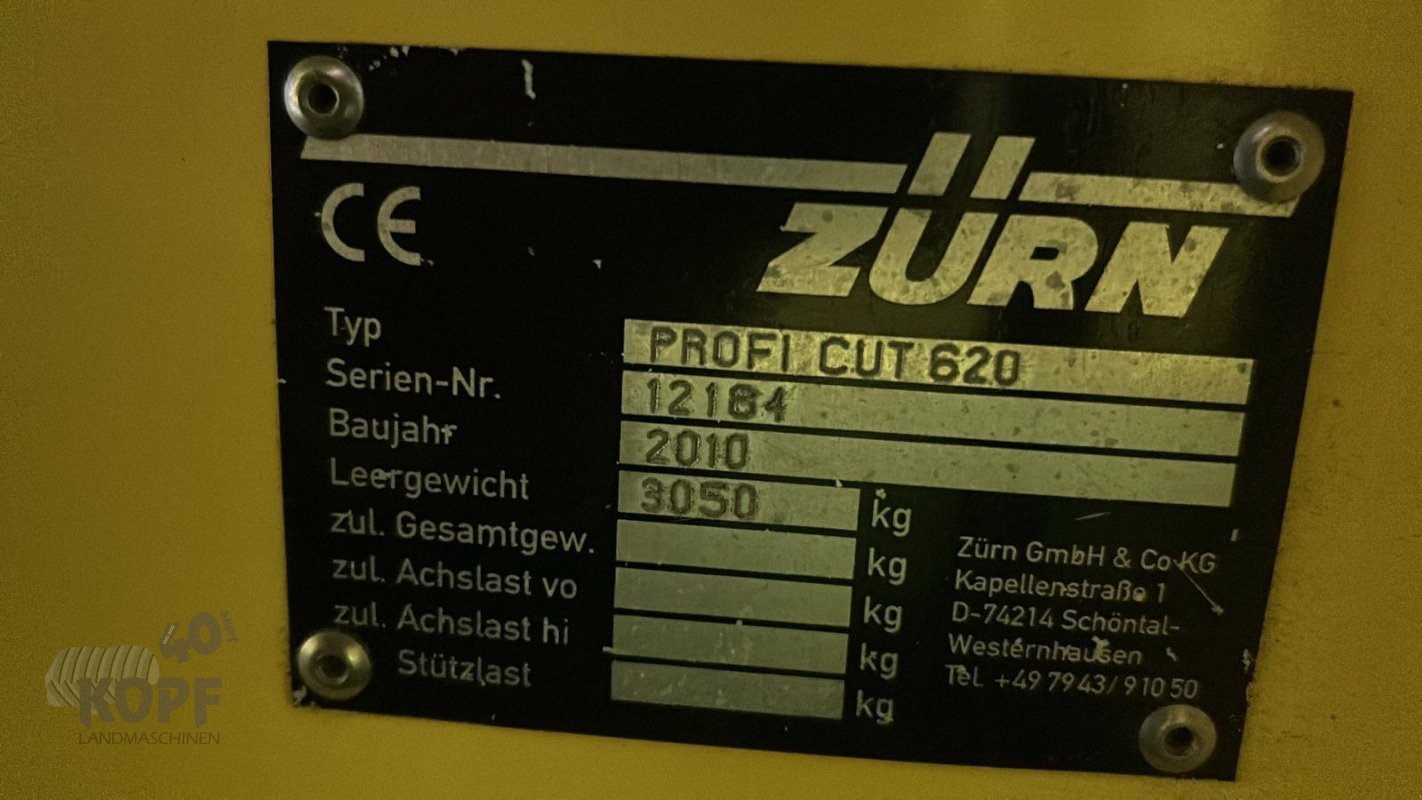 GPS-Schneidwerk tipa Zürn Profi Cut 620 passend an John Deere, Gebrauchtmaschine u Schutterzell (Slika 27)