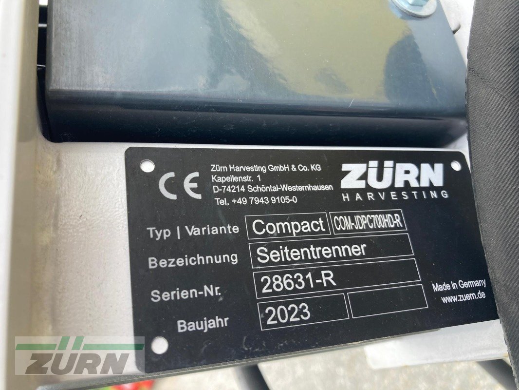 GPS-Schneidwerk des Typs Zürn Profi Cut 700, Gebrauchtmaschine in Kanzach (Bild 22)