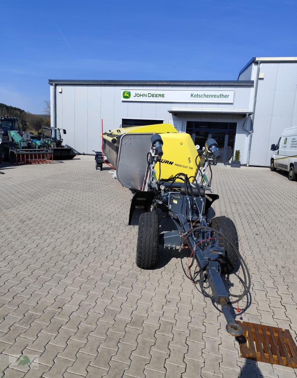 GPS-Schneidwerk des Typs Zürn Profi Cut 700, Gebrauchtmaschine in Münchberg (Bild 2)