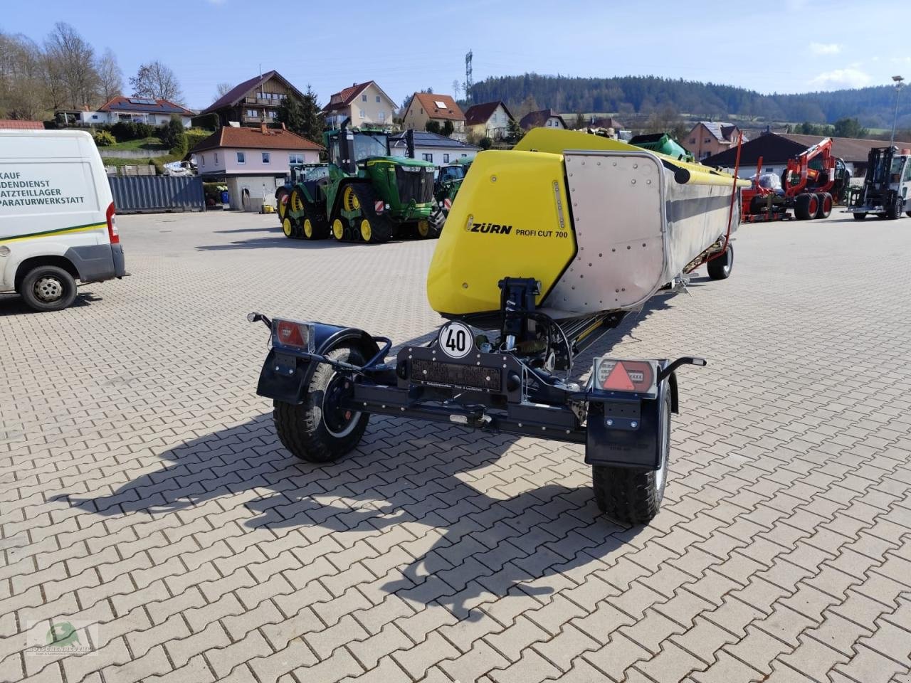 GPS-Schneidwerk des Typs Zürn Profi Cut 700, Gebrauchtmaschine in Münchberg (Bild 8)