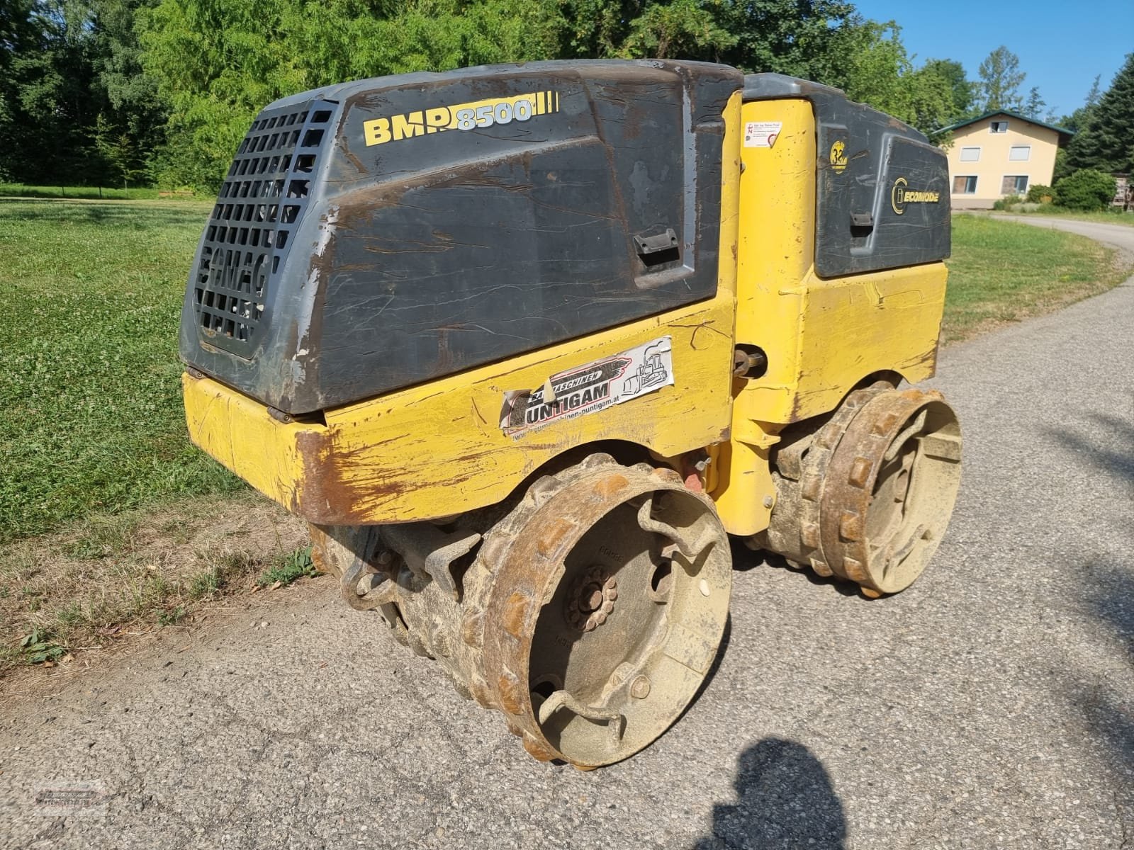 Grabenwalze typu Bomag BMP 8500, Gebrauchtmaschine v Deutsch - Goritz (Obrázek 3)