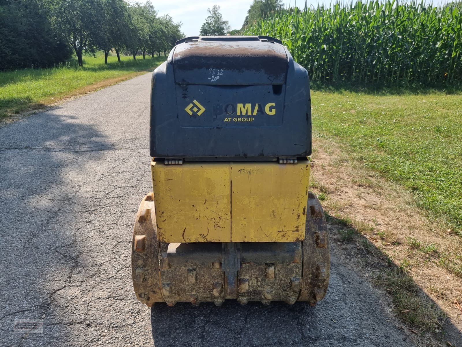Grabenwalze typu Bomag BMP 8500, Gebrauchtmaschine v Deutsch - Goritz (Obrázek 8)