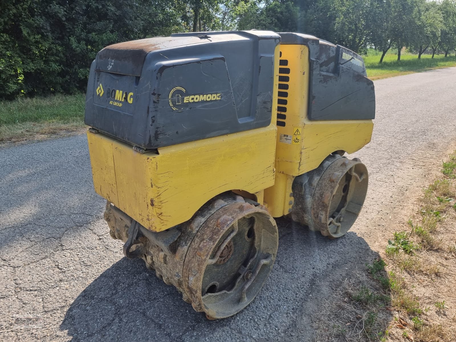 Grabenwalze typu Bomag BMP 8500, Gebrauchtmaschine v Deutsch - Goritz (Obrázek 9)