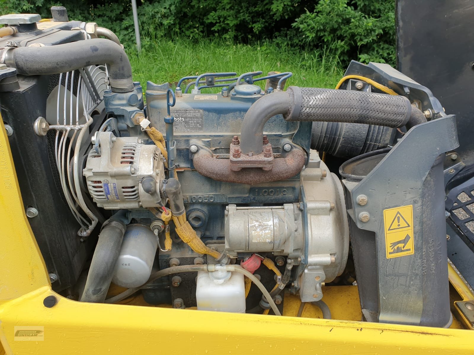 Grabenwalze typu Bomag BMP 8500, Gebrauchtmaschine v Deutsch - Goritz (Obrázek 9)