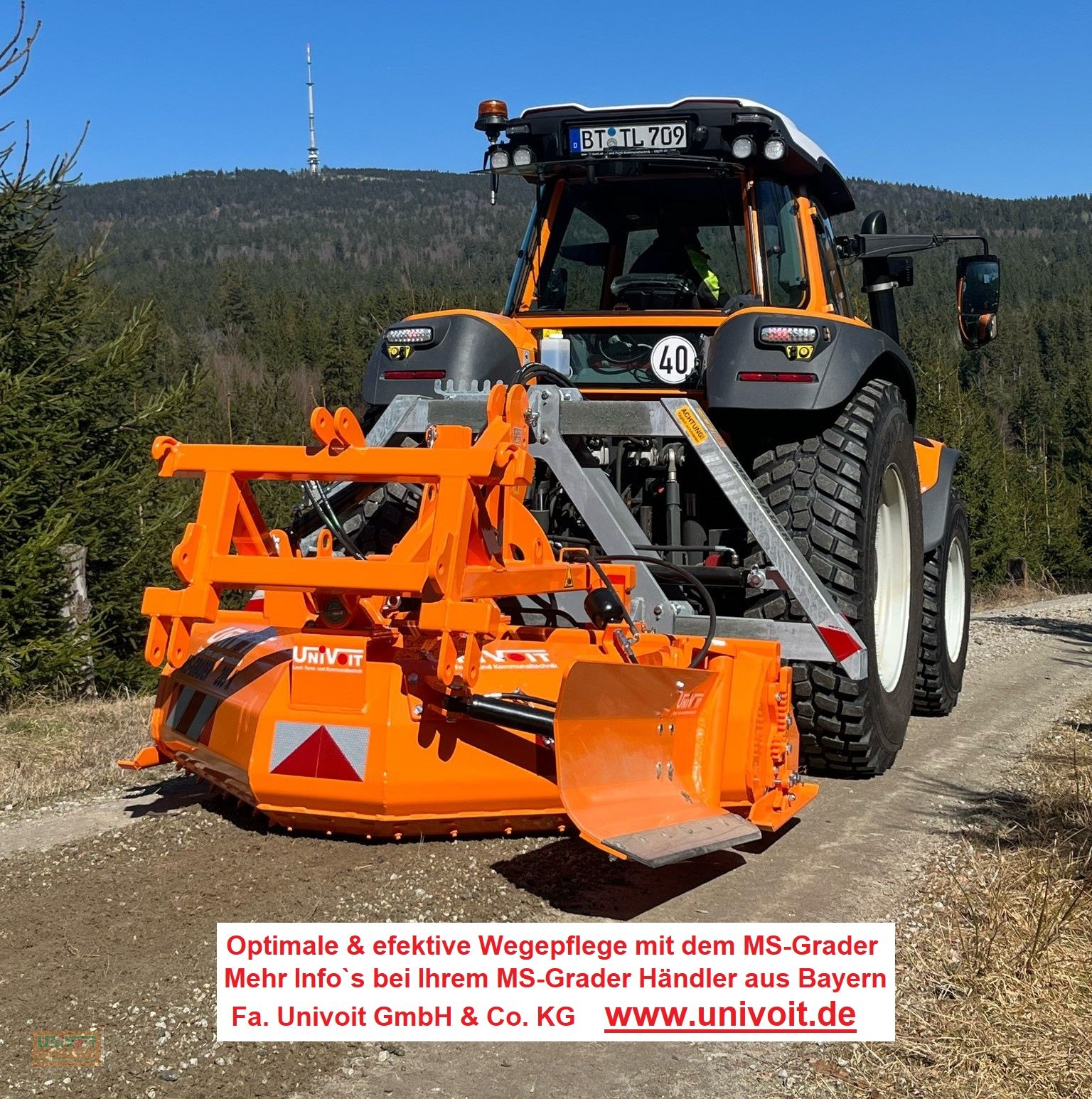 Grader za tip MS Grader Vorführer Bj. 04/2025 Wegepflegegerät 205 K, Gebrauchtmaschine u Warmensteinach (Slika 2)