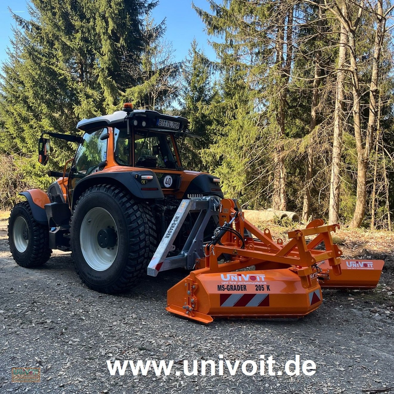 Grader za tip MS Grader Vorführer Bj. 04/2025 Wegepflegegerät 205 K, Gebrauchtmaschine u Warmensteinach (Slika 3)