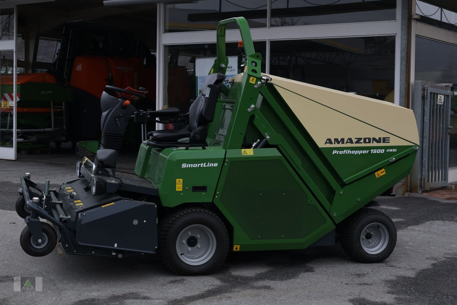 Gras- & Laubsammelcontainer Türe ait Amazone PROFIHOPPER 1500, Gebrauchtmaschine içinde Markt Hartmannsdorf (resim 3)