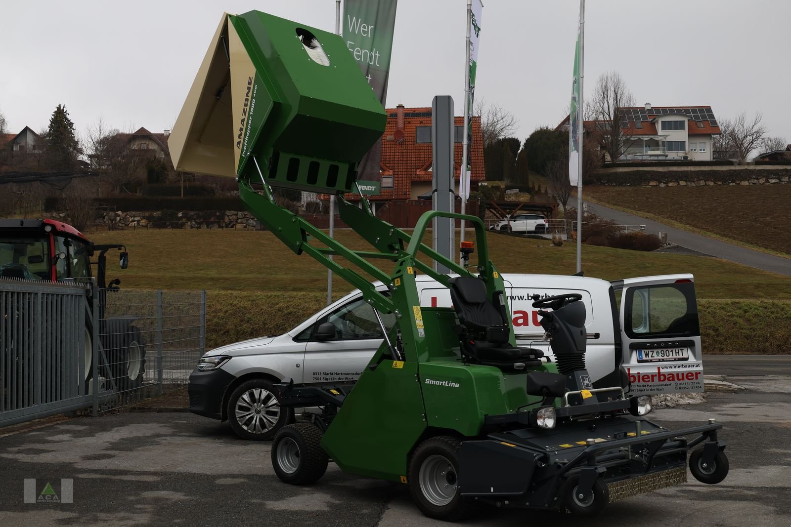Gras- & Laubsammelcontainer Türe ait Amazone PROFIHOPPER 1500, Gebrauchtmaschine içinde Markt Hartmannsdorf (resim 19)