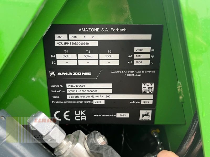 Gras- & Laubsammelcontainer του τύπου Amazone PROFIHOPPER PH 1500 CAB, Neumaschine σε Gefrees (Φωτογραφία 12)