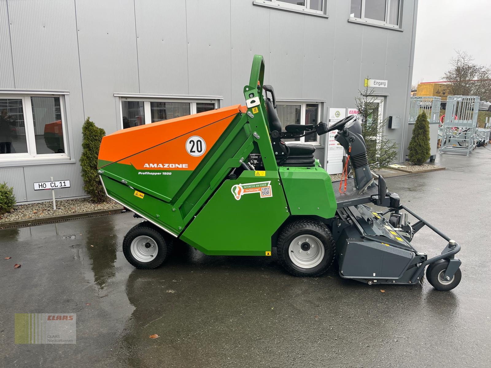Gras- & Laubsammelcontainer του τύπου Amazone Profihopper PH 1500, Neumaschine σε Hof (Φωτογραφία 5)