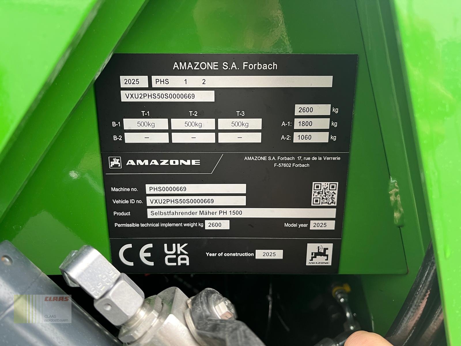 Gras- & Laubsammelcontainer του τύπου Amazone Profihopper PH 1500, Neumaschine σε Hof (Φωτογραφία 12)