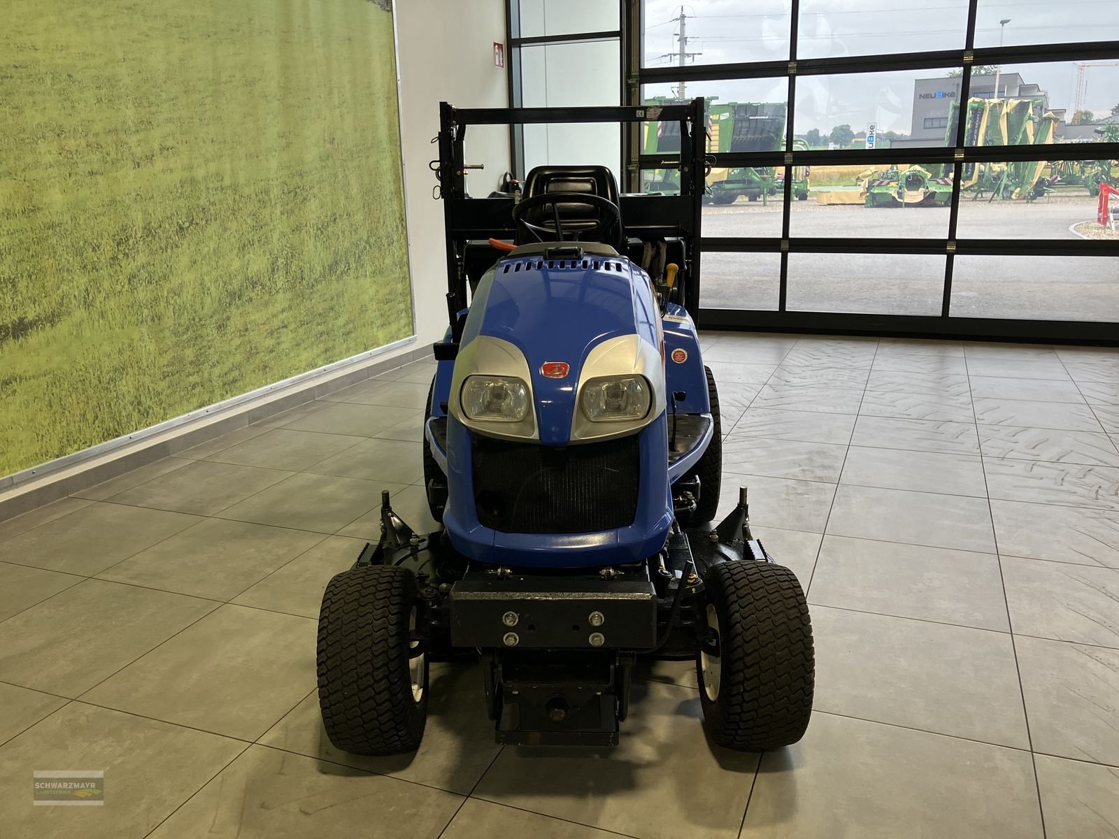 Gras- & Laubsammelcontainer des Typs Iseki SXG 326, Gebrauchtmaschine in Gampern (Bild 4)