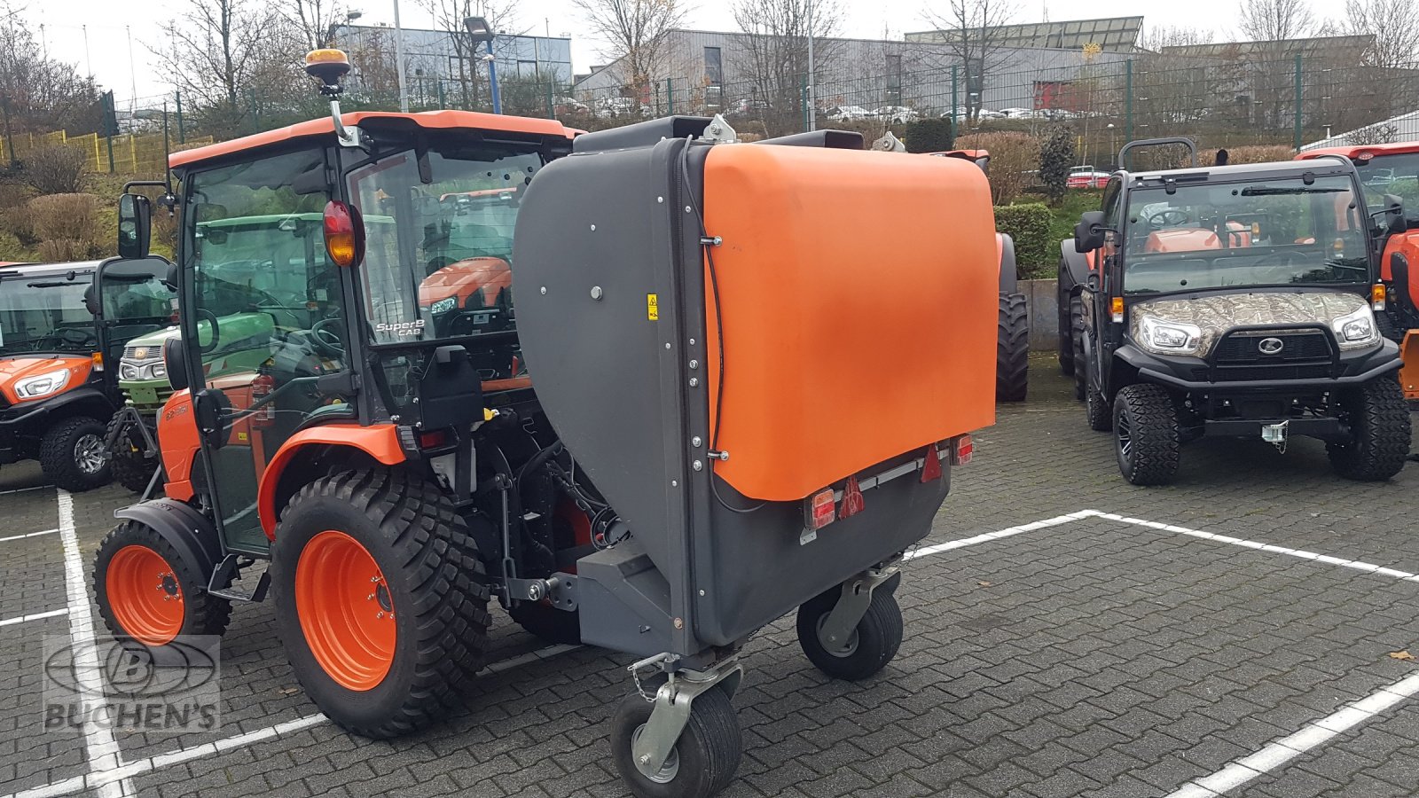 Gras- & Laubsammelcontainer del tipo Matev CLS 1050, Gebrauchtmaschine In Olpe (Immagine 1)