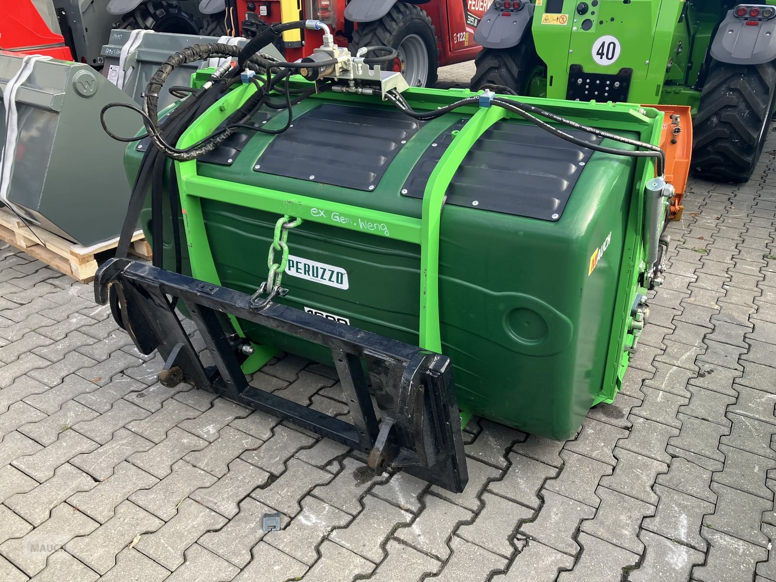 Gras- & Laubsammelcontainer del tipo Peruzzo Koala 1600, Gebrauchtmaschine In Burgkirchen (Immagine 5)