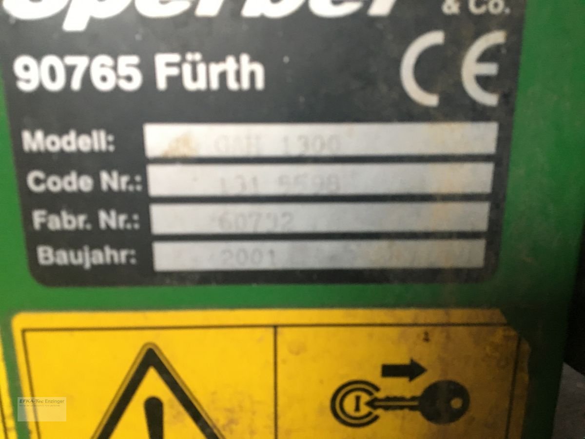 Gras- & Laubsammelcontainer of the type Sonstige Sperber Grasbehälter GAH 1300, Gebrauchtmaschine in Ainring (Picture 4)