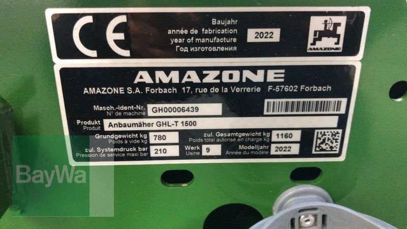 Grasaufsammelsystem des Typs Amazone GRASHOPPER SMARTCUT GHL-T 1500, Vorführmaschine in Mindelheim (Bild 14)