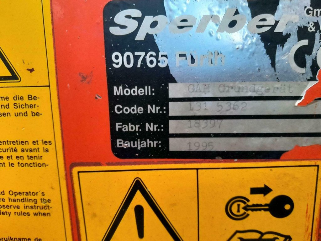 Grasaufsammelsystem del tipo Sperber GAH 1300, Gebrauchtmaschine In Seubersdorf-Wissing (Immagine 8)