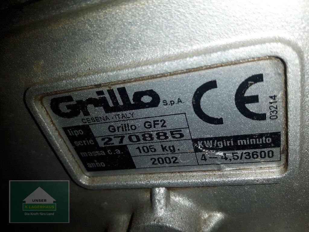 Grassammelcontainer & Laubsammelcontainer typu Grillo GF2, Gebrauchtmaschine v Lambach (Obrázok 4)
