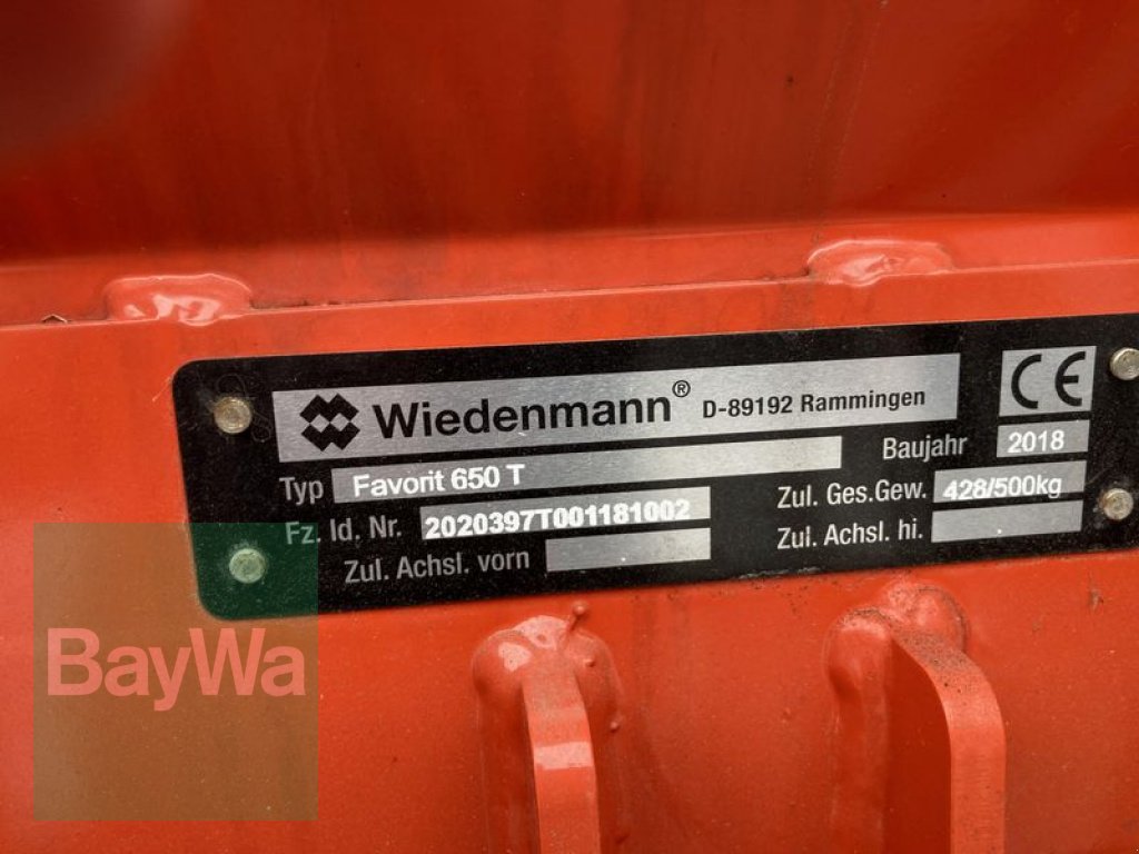 Grassammelcontainer & Laubsammelcontainer des Typs Wiedenmann GRAS-U.LAUBSAUGER FAVORIT 650, Gebrauchtmaschine in Großweitzschen  (Bild 6)