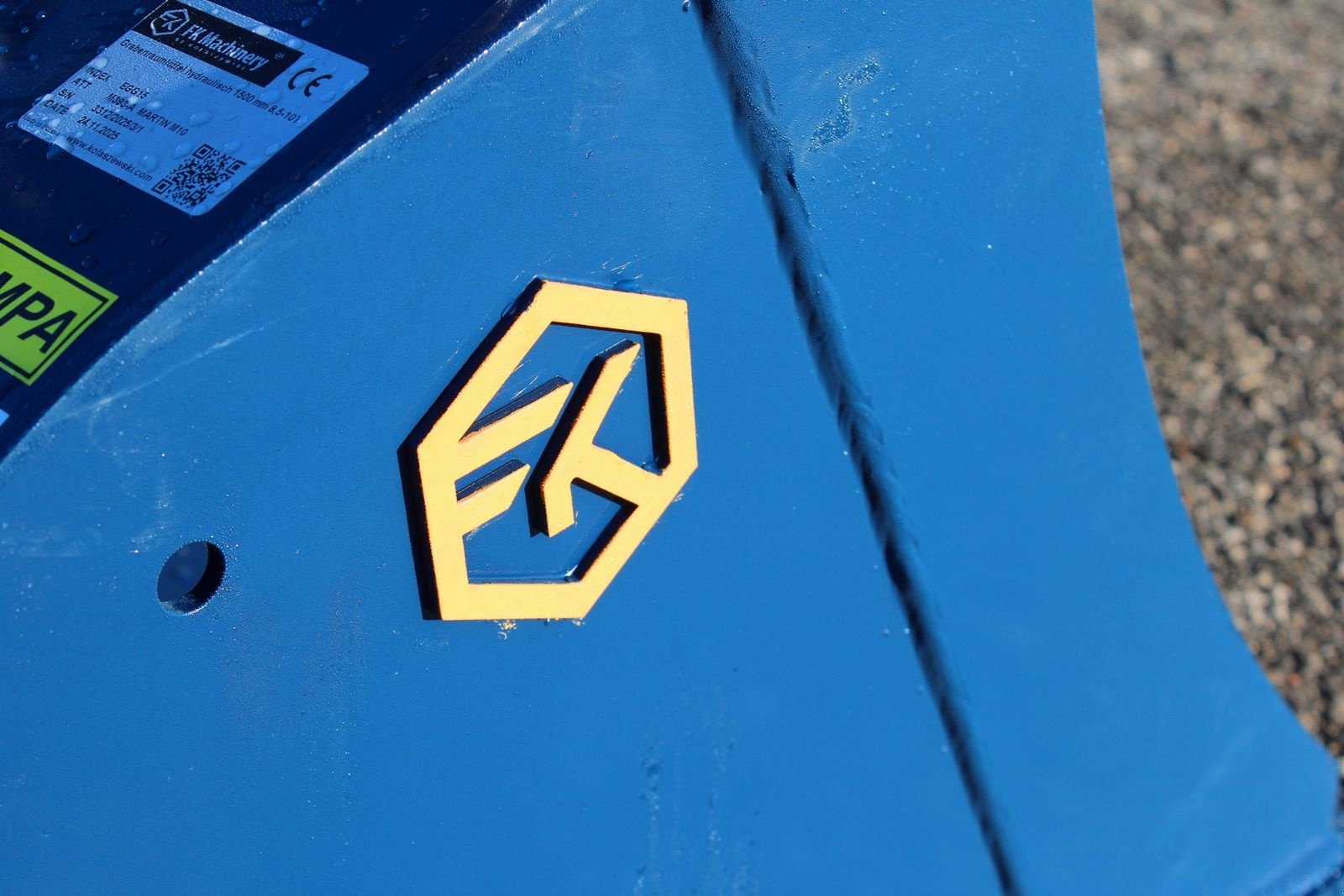 Greifer des Typs FK Machinery Böschungslöffel hydraulisch 7,5 - 10t, Neumaschine in Neukirchen am Walde  (Bild 4)