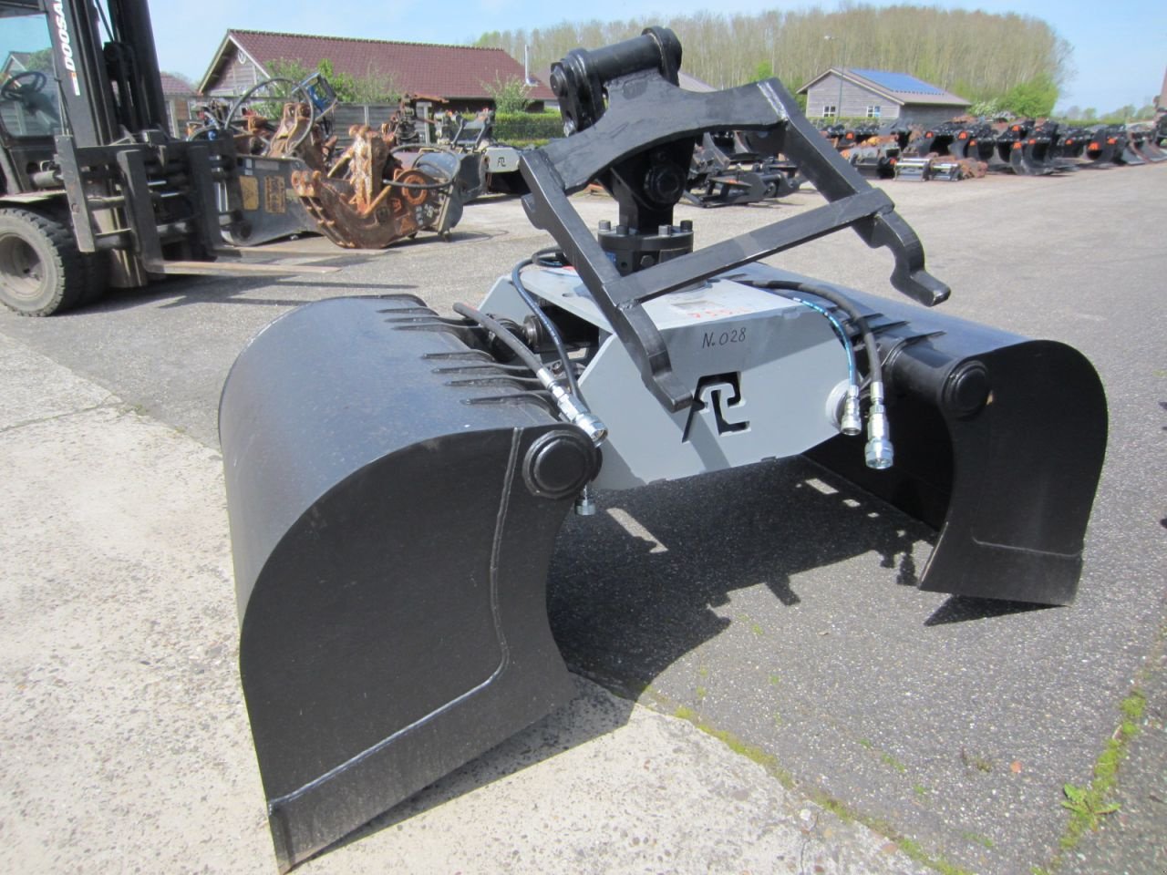 Greifer του τύπου Pladdet -, Neumaschine σε Arum (Φωτογραφία 4)