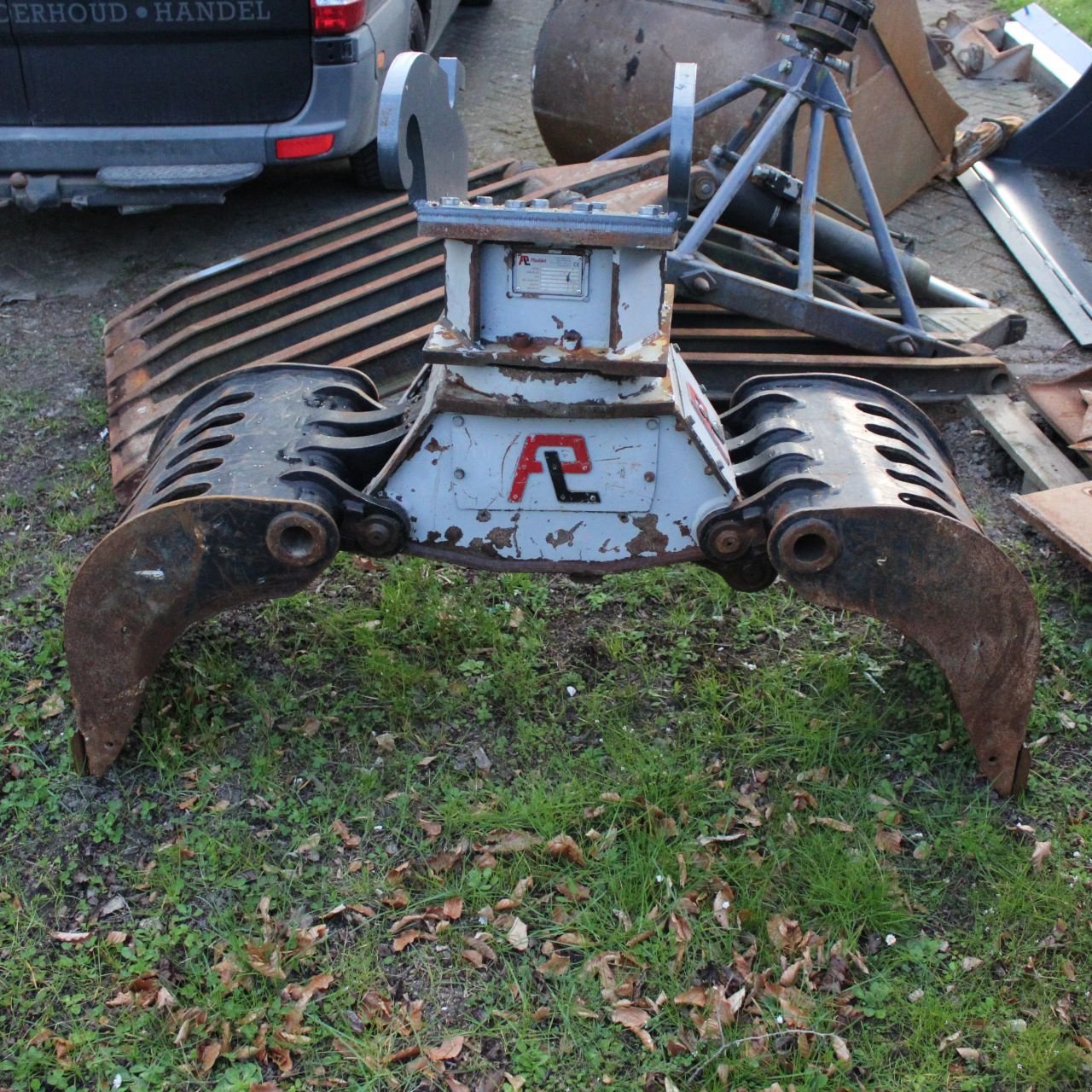 Greifer типа Pladdet PRG-2-150, Gebrauchtmaschine в Winkel (Фотография 1)