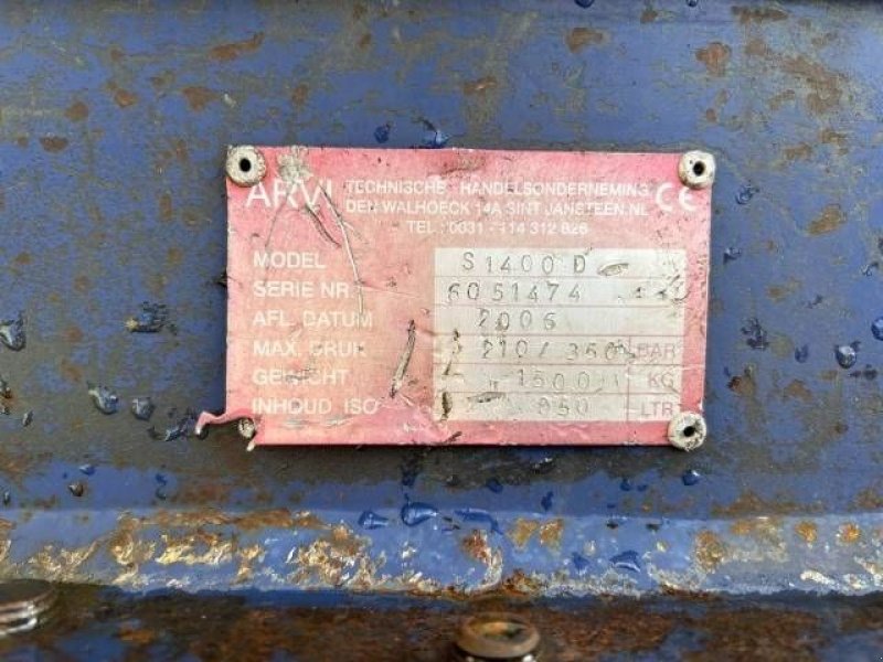 Greifer του τύπου Sonstige Arvi CW 30 S 1400 D, Gebrauchtmaschine σε Roosendaal (Φωτογραφία 9)