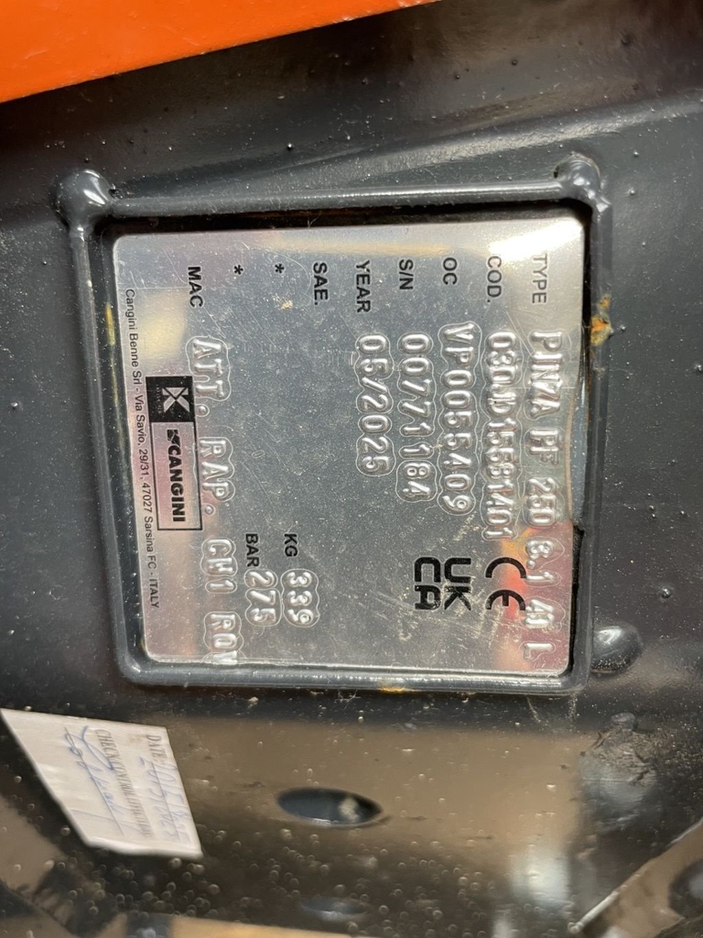 Greifer tip Sonstige Cangini PF 250 sloop / sorteergrijper NIEUW 4 - 7 T, Neumaschine in Neer (Poză 4)