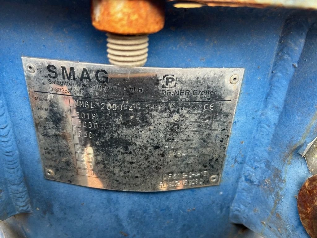 Greifer tip Sonstige Diversen Smag Peiner MMGL 2000-4, Gebrauchtmaschine in Barneveld (Poză 4)