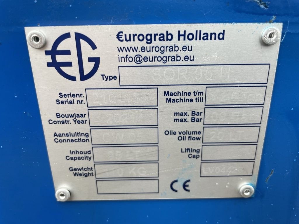 Greifer of the type Sonstige Eurograb SOR 95 HG sloop / sorteergrijper NIEUW, Neumaschine in Neer (Picture 10)