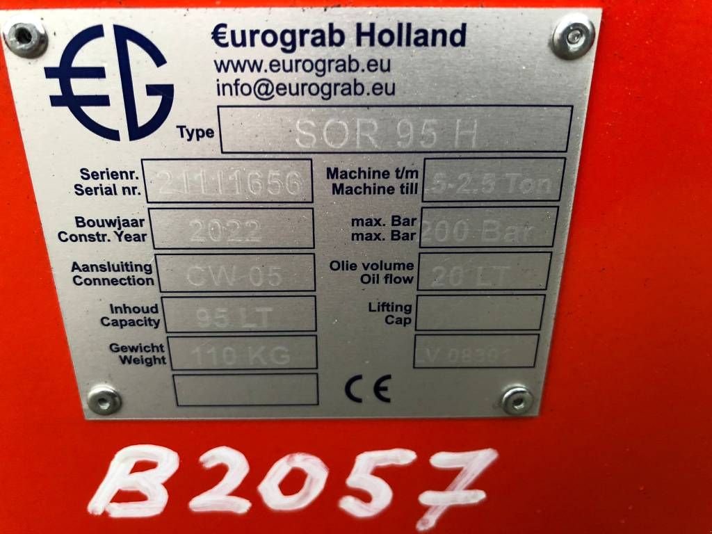 Greifer tip Sonstige Eurograb SOR95H, Gebrauchtmaschine in Almelo (Poză 5)