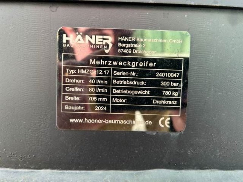 Greifer van het type Sonstige Haner Sorteer grijper, Gebrauchtmaschine in Roosendaal (Foto 8)