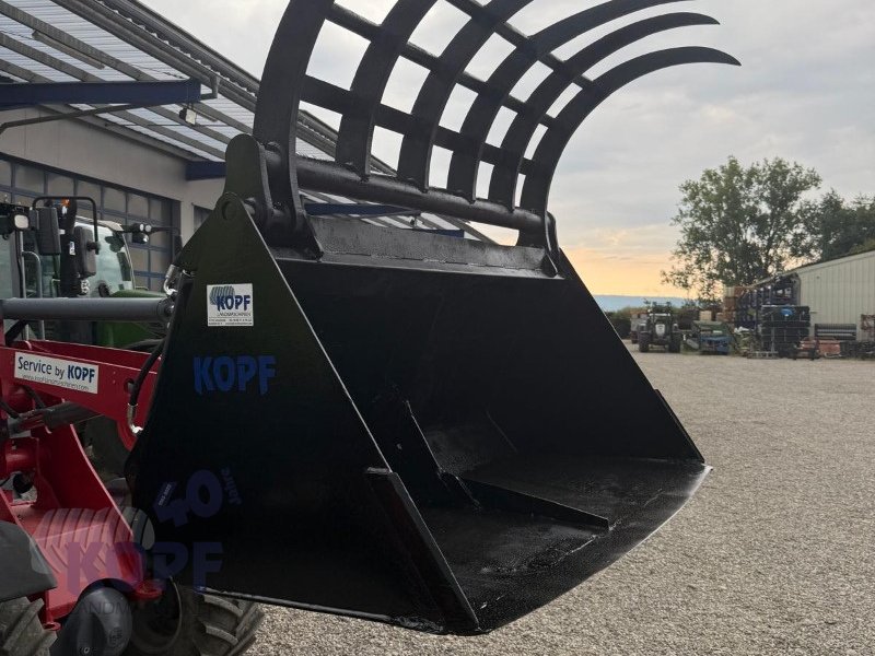 Greifer tipa Stoll Greiferschaufel 1,7 m breit ca. 1 m³ EURO-Aufnahme, Gebrauchtmaschine u Schutterzell