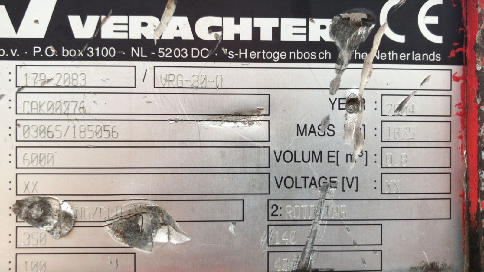 Greifer типа Verachtert VRG 30, Gebrauchtmaschine в Hoek (Фотография 10)