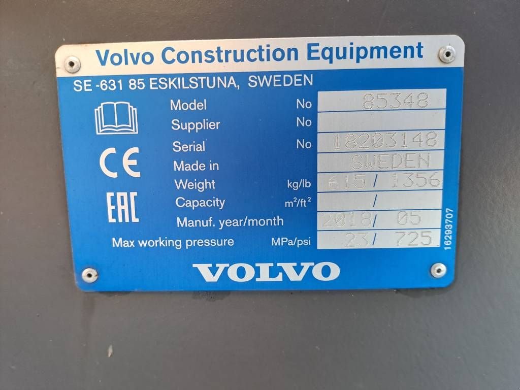 Greifer des Typs Volvo L 220 H Log Grapple + Quick coupler, Neumaschine in Stabroek (Bild 11)