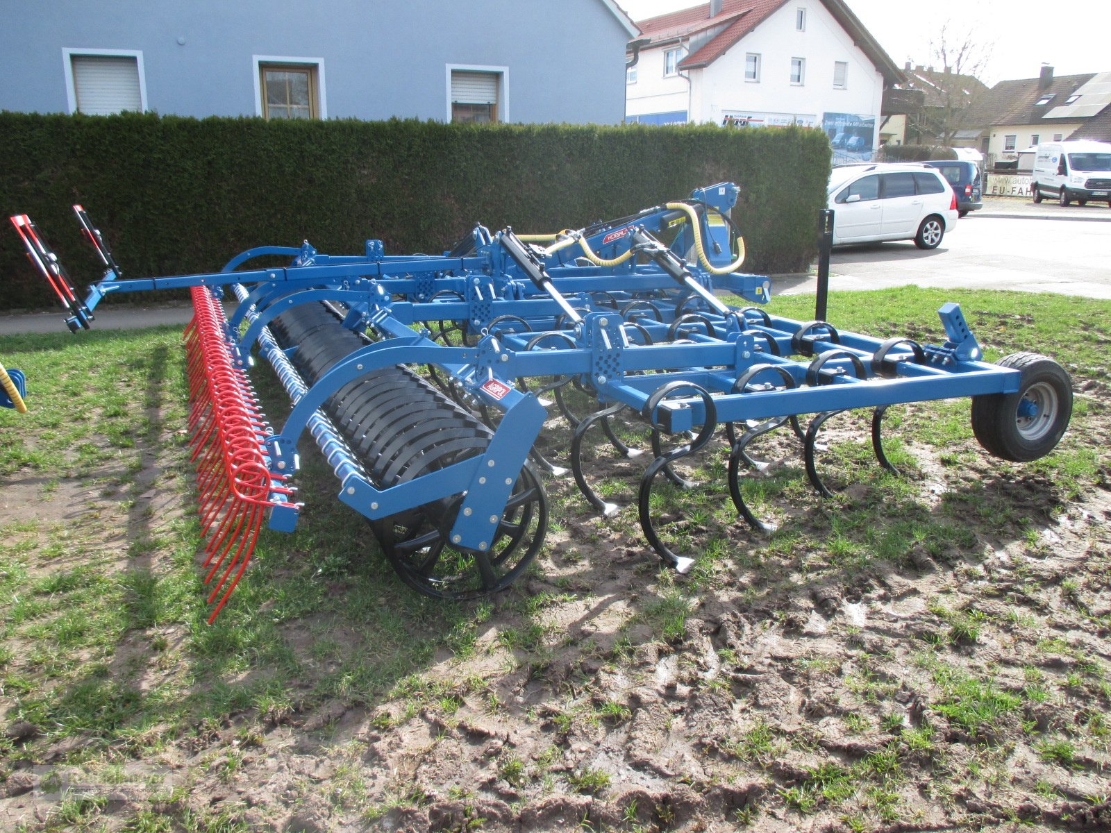 Großfederzinkenegge/Federzinkengrubber des Typs Agripol Kobalt 600 mit umfangreicher Ausstattung, Neumaschine in Feuchtwangen (Bild 3)